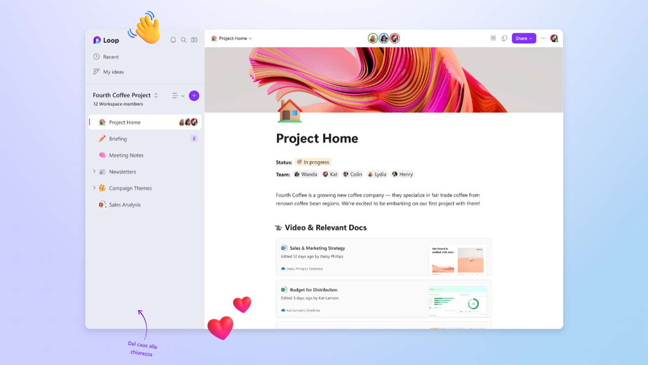 Microsoft Loop disponibile in anteprima: …