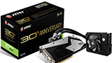 Una scheda GeForce GTX 1080 a liquido per i 30 anni di MSI