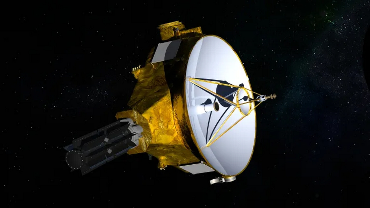 News that the New Horizons space probe is heading towards the outer part of the solar system