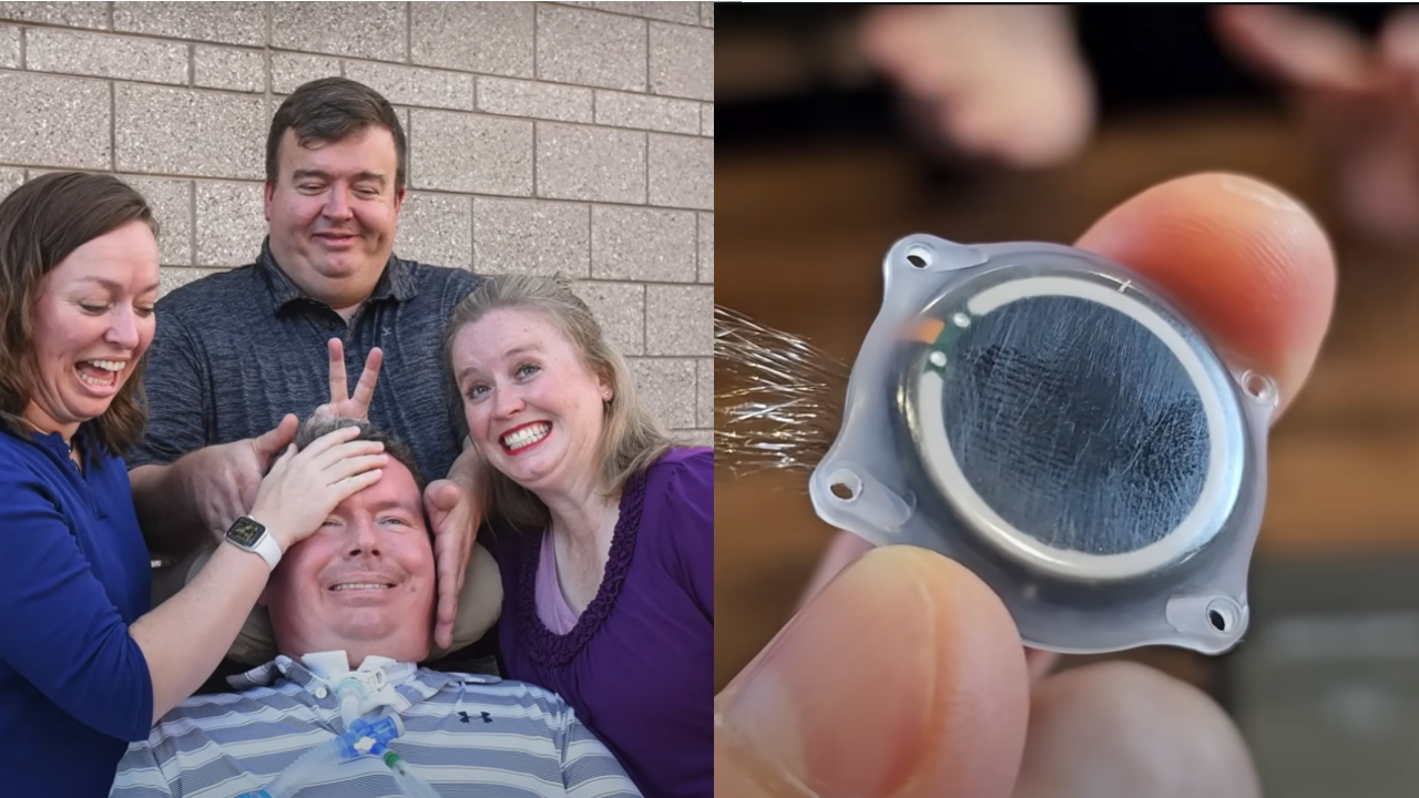 Quest'uomo gravemente malato ha pubblicato un video su YouTube fatto con il pensiero, grazie al chip Neuralink