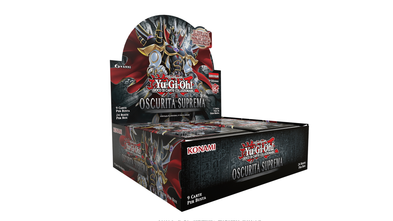 Oscurità Suprema: arriva il nuovo booster di Yu-Gi-Oh!