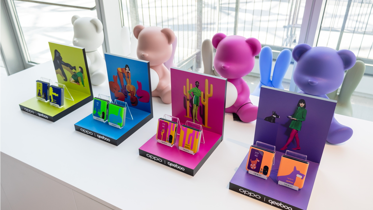 La capsule collection di OPPO e QEEBOO in mostra al Salone del Mobile di Milano 