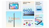 realme Pad mini annunciato in Cina: tablet da 8,7 pollici a meno di 200 euro