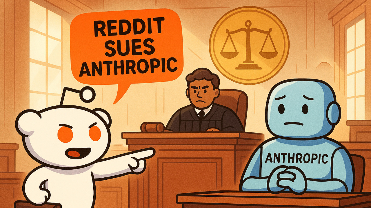 Reddit porta in tribunale Anthropic: continua la guerra sui dati degli utenti