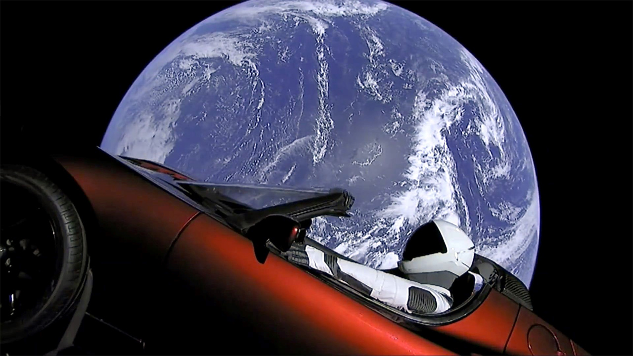 Dov'è la Tesla Roadster lanciata nello spazio? Ecco il sito che ne traccia ogni movimento | Hardware Upgrade