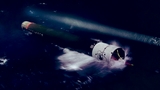 Rocket Lab: la fotografia del primo stadio del razzo Electron nell'oceano