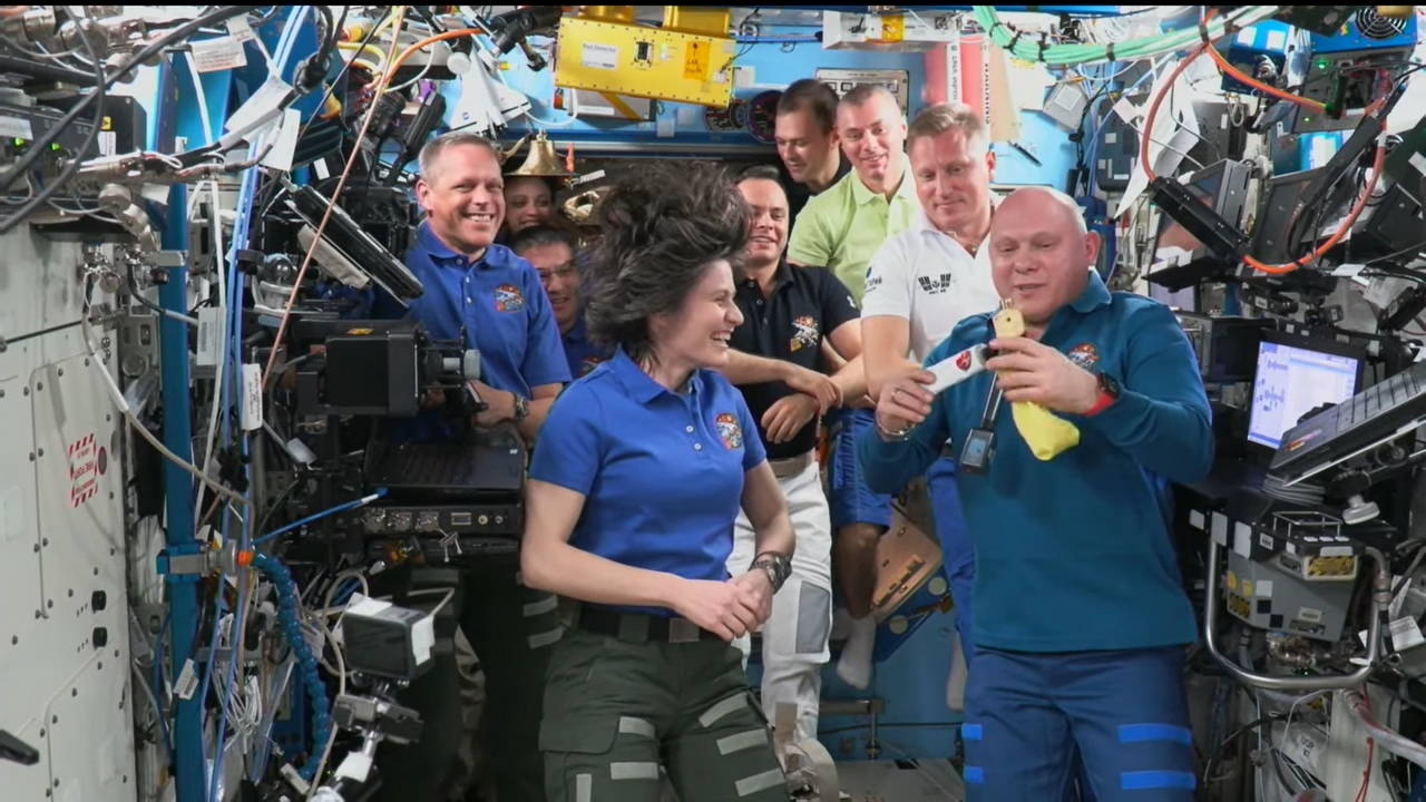 Samantha Cristoforetti is officially commander of the International Space Station
