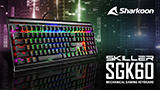 Skiller SGK60, la tastiera meccanica di Sharkoon con switch Kailh BOX e tanti LED RGB