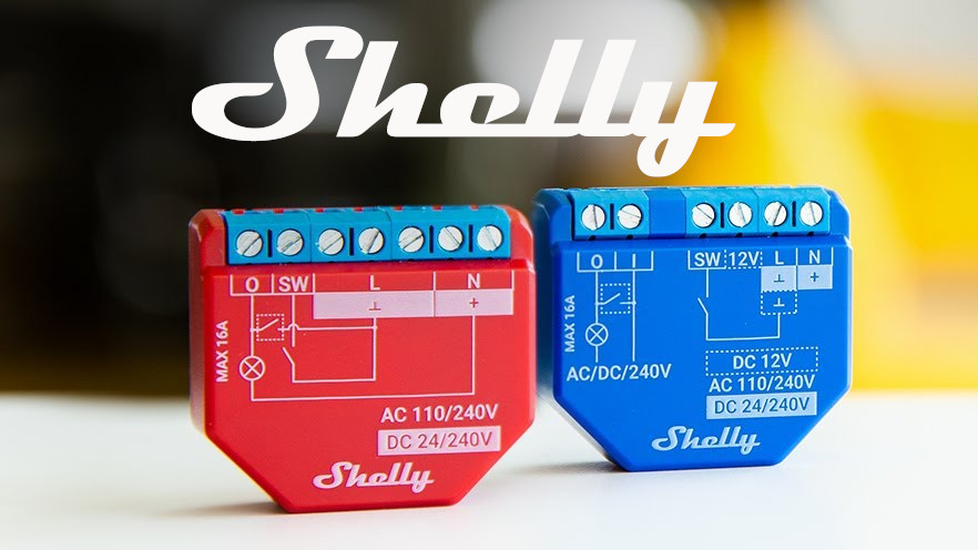 Shelly EM + 2 Pinze Amperometriche Fino a 50A per Misurazione Consumo  Elettrico