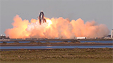 SpaceX Starship SN8 un successo spettacolare: decollo perfetto ma atterraggio col botto