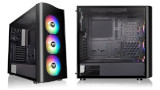 Thermaltake, case View 23: mid-tower con frontale trasparente ad onda