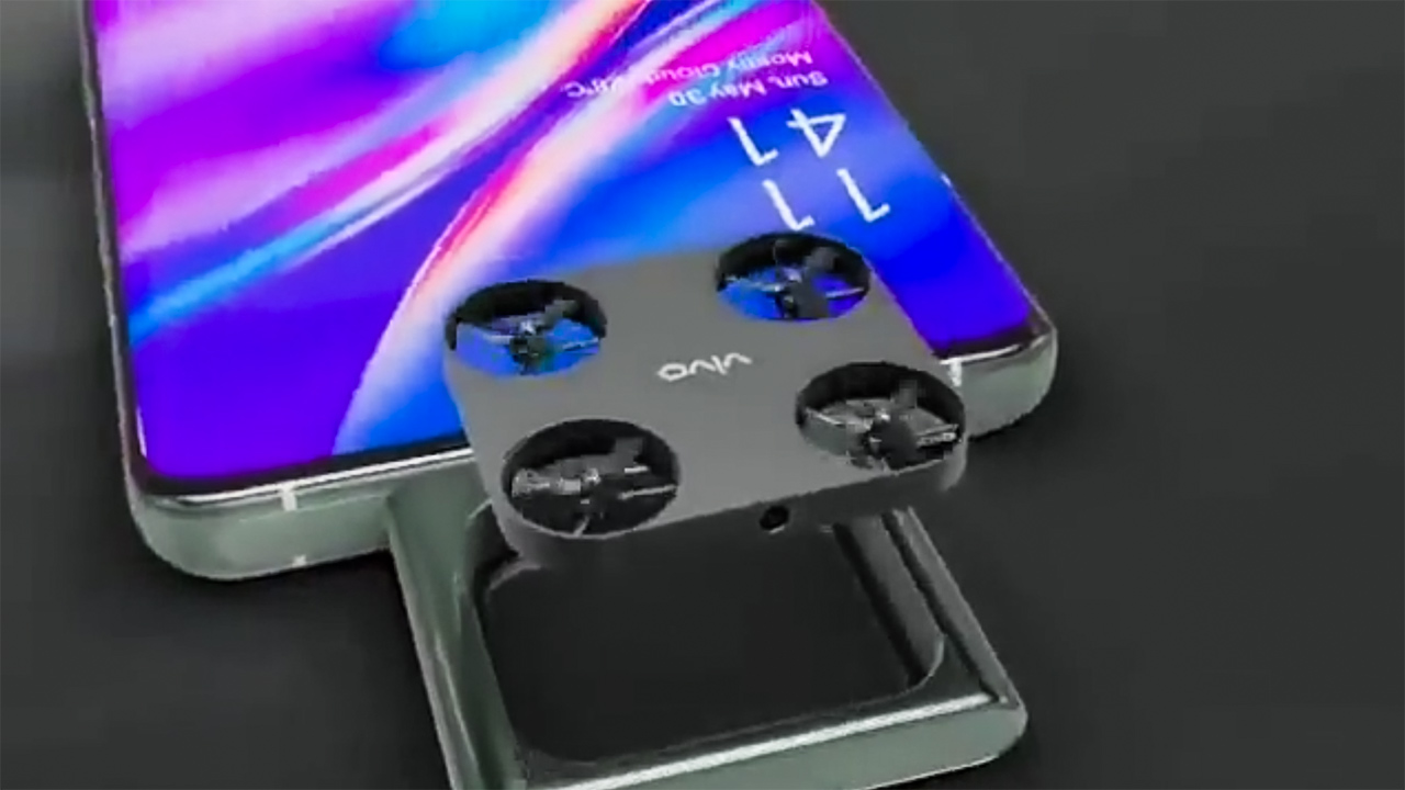 Lo smartphone con drone integrato? Ecco il nuovo video del concept vivo