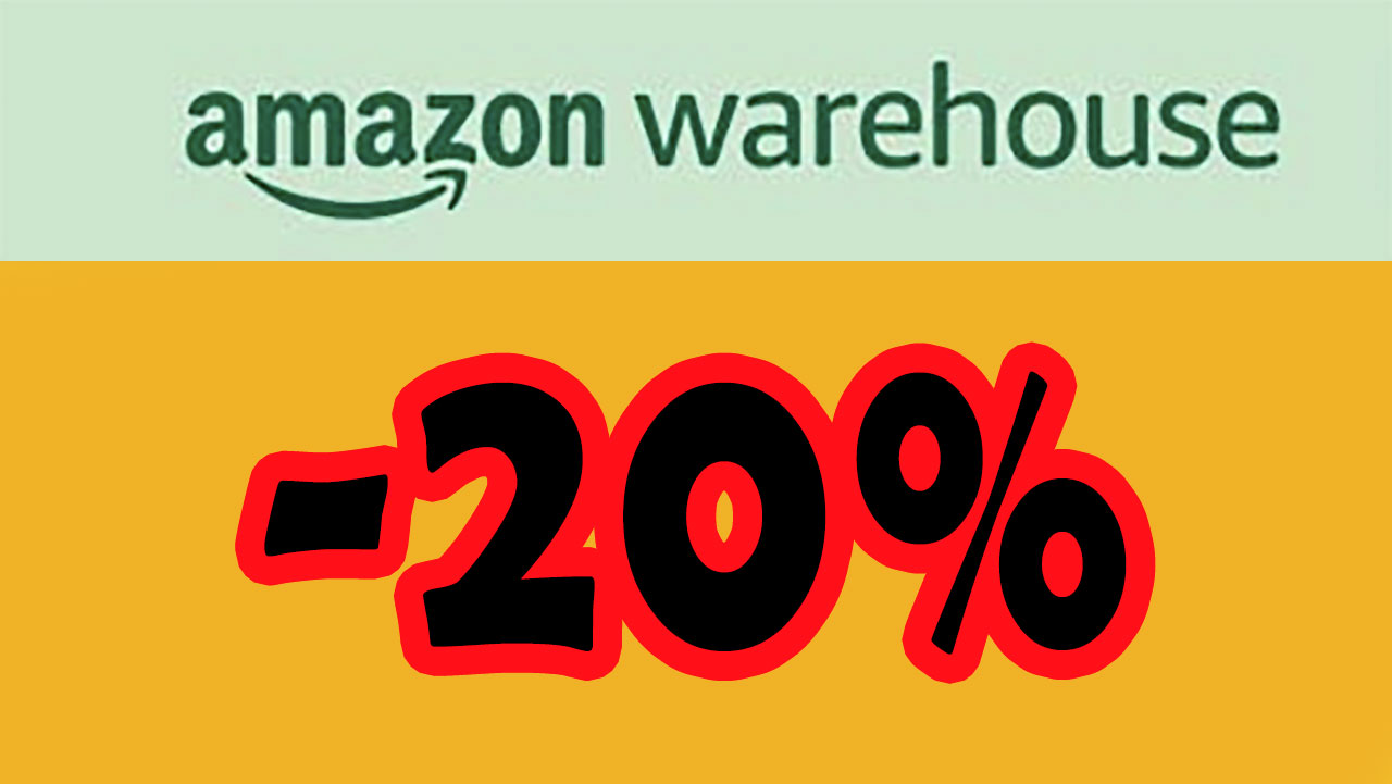 Warehouse: non perdete lo sconto del 20% sui prodotti usati