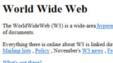 Questa è la prima pagina web in assoluto, e risale al 1989