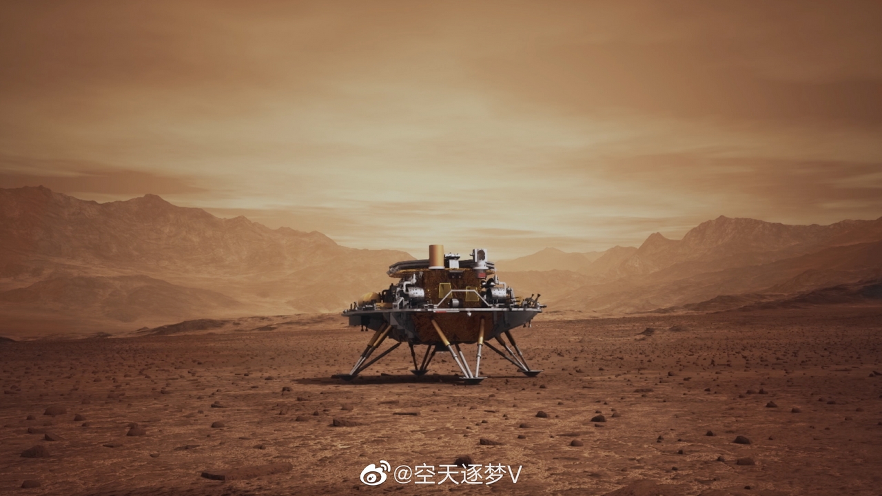 Rover Zhurong: La apuesta de China por explorar Marte