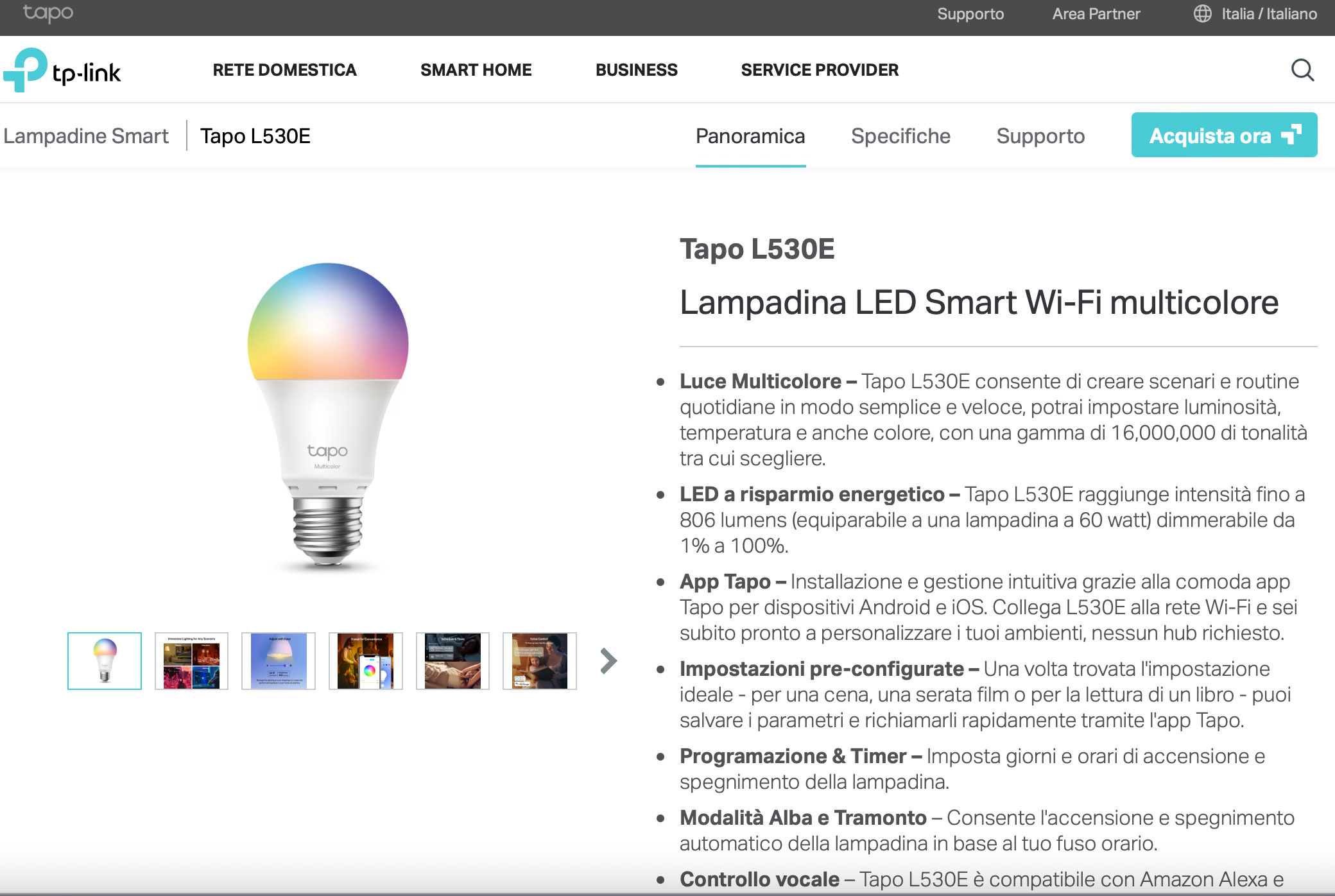 Attenzione alle lampadine smart TP-Link: possono rivelare la