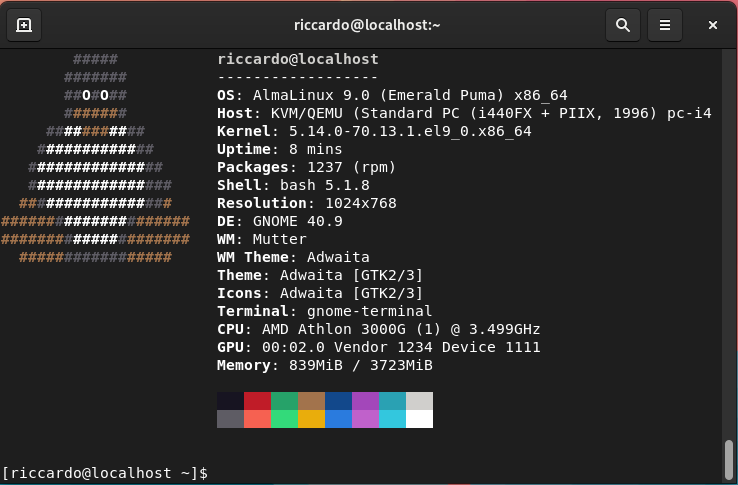 AlmaLinux 9.0