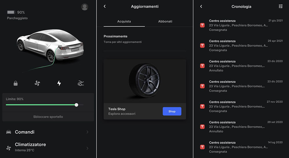 Tesla App