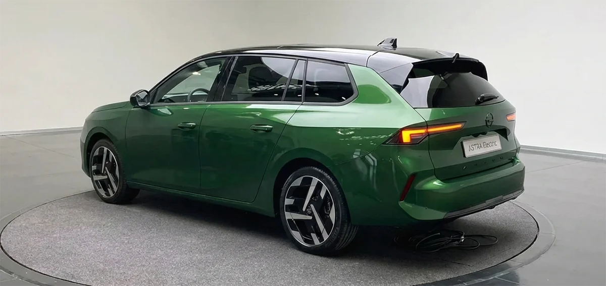 Nuova Opel Astra Electric