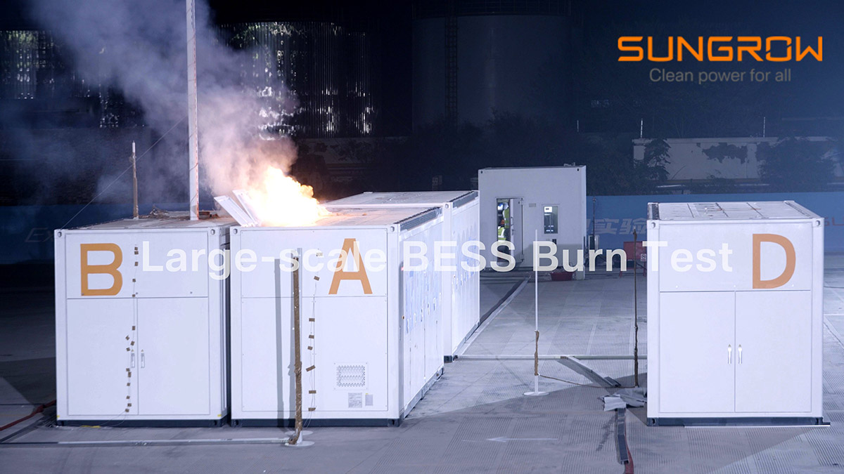 Sungrow Fire Test