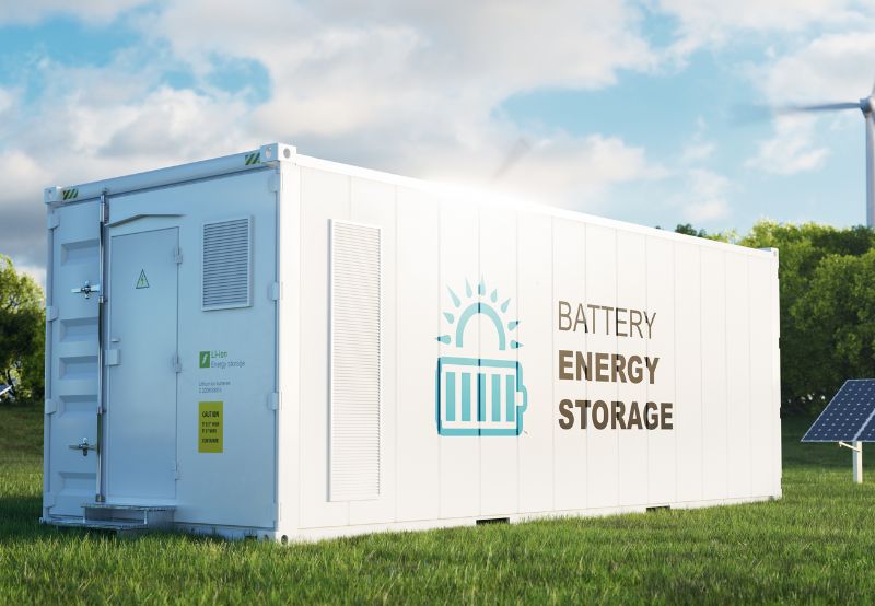 Batteria accumulo sale da cucina