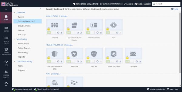 CheckPoint Gateway Interface