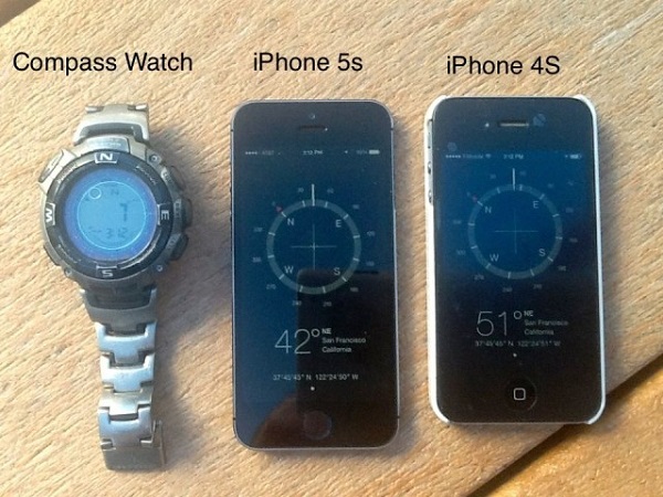 iPhone 5S bussola