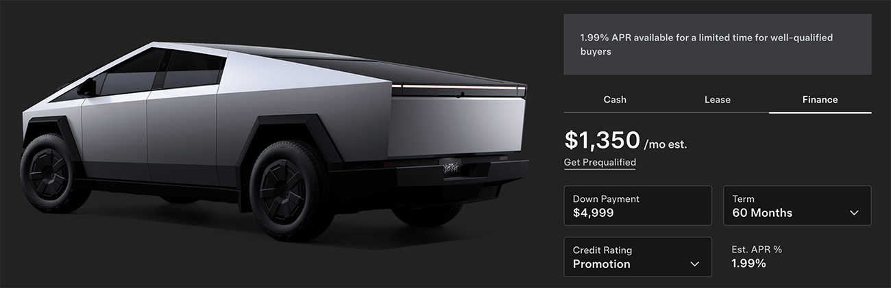 Tesla Cybertruck Credit