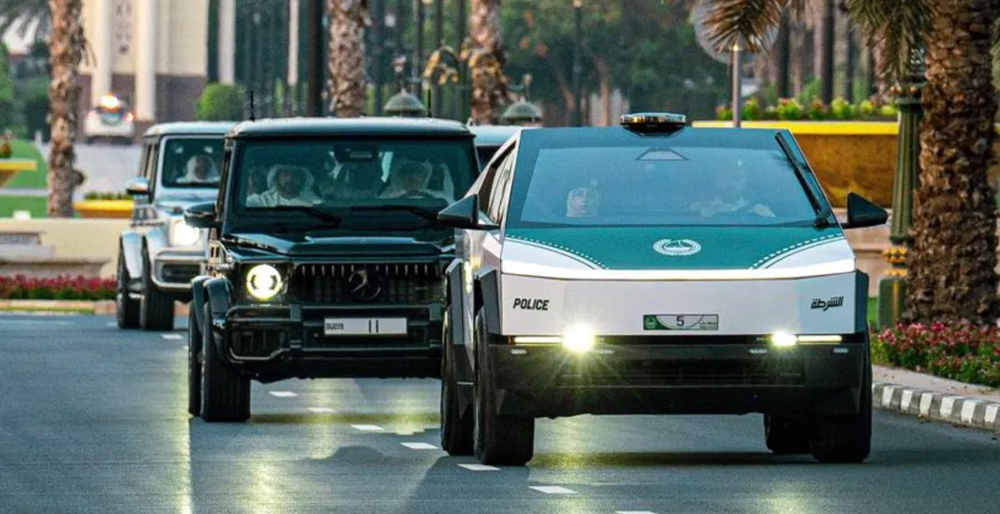 Dubai Cybertruck