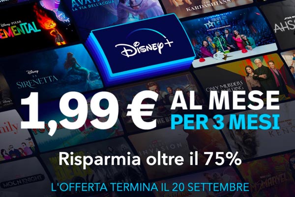 Disney+ in offerta: 3 mesi a soli 1,99€! La tentazione per nuovi e vecchi  abbonati