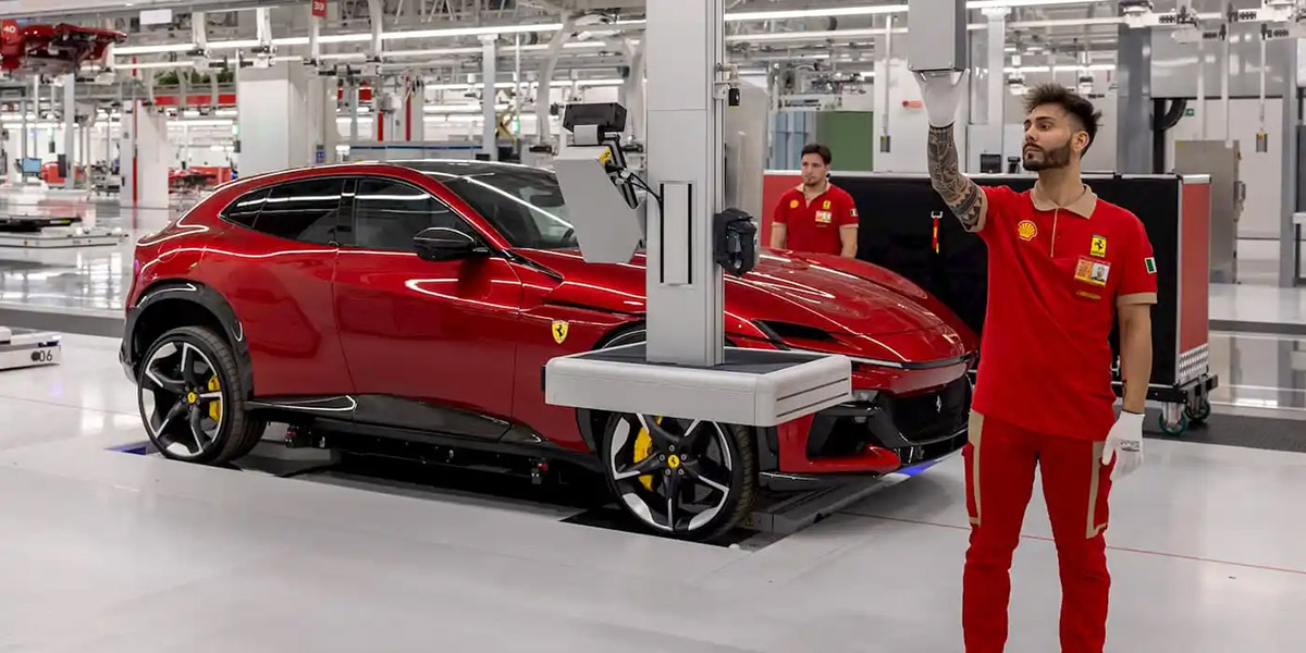 Ferrari e-building