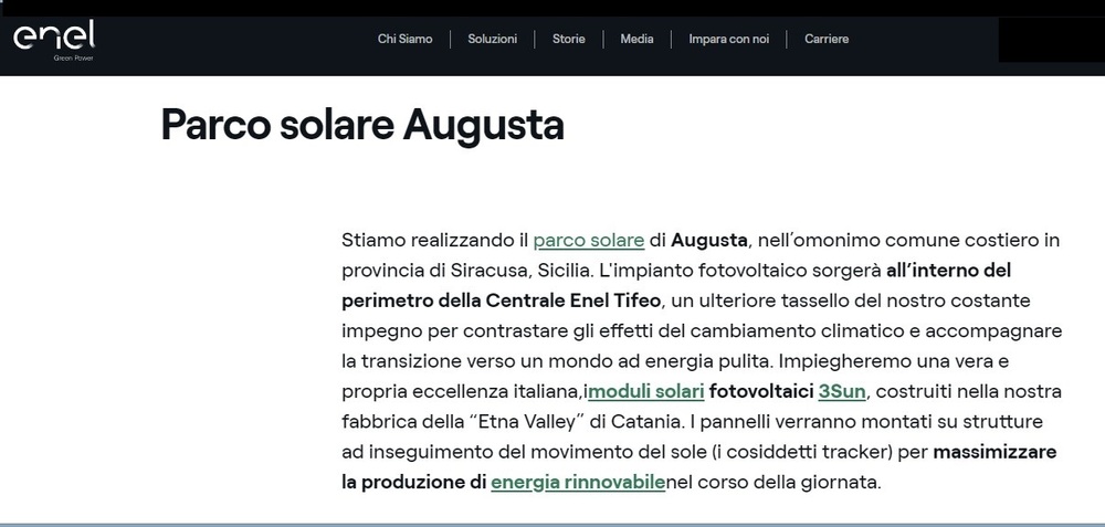 Enel Augusta Sicilia