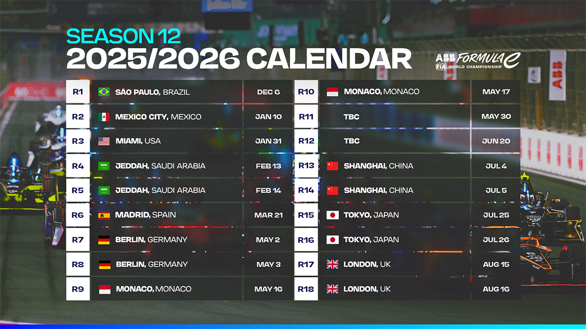 Formula E 2026