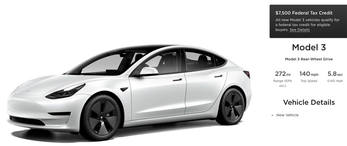 Model 3 RWD