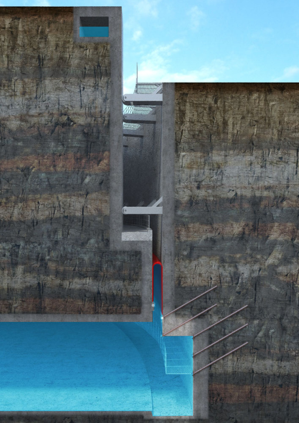 Gravity storage system
