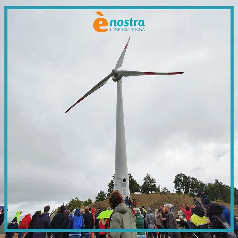 Turbina eolica collettiva di Gubbio