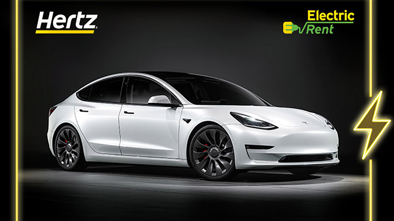 Hertz Tesla Model 3