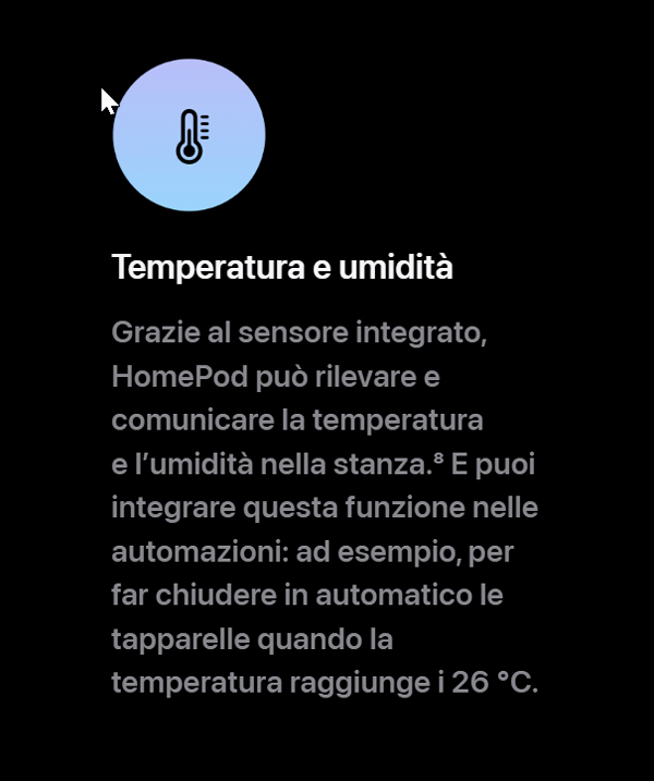 HomePod 2 e Homepod mini potranno misurare la temperatura e l'umidità. La  novità