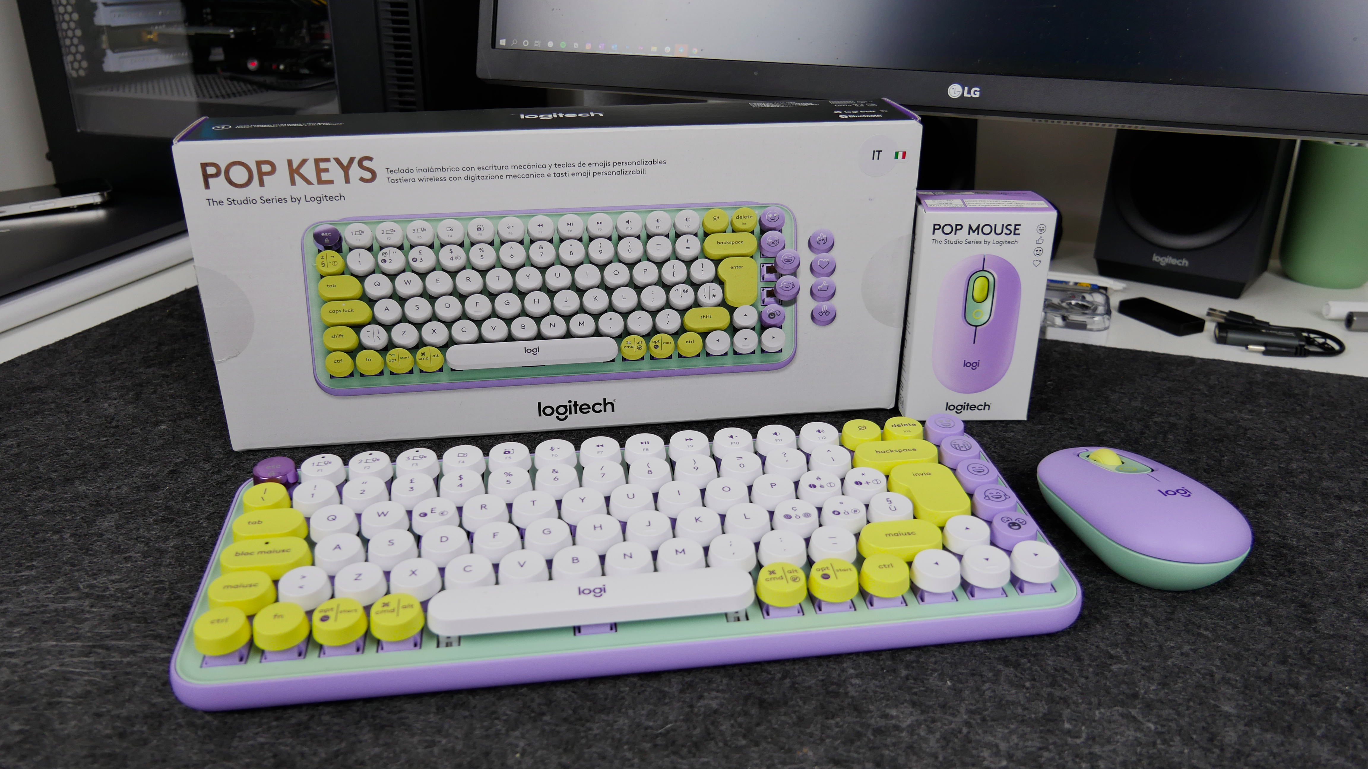 Logitech POP Keys: la tastiera meccanica veramente ''folle'' (e c