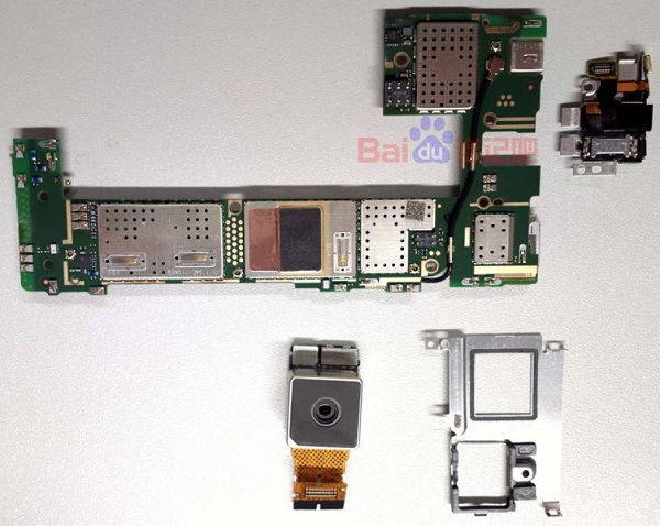 Nokia Lumia 1020 Teardown interno