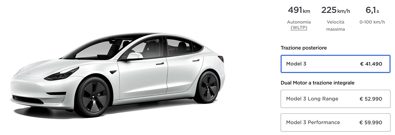 Tesla Model 3 RWD