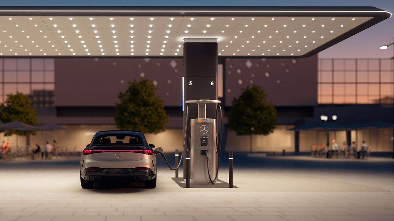 Mercedes Charging Hub