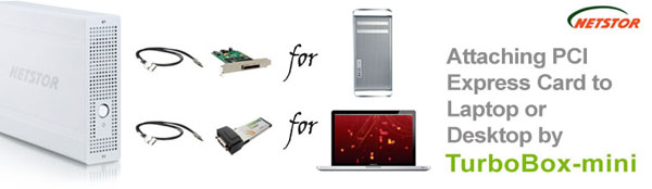 Netstor TurboBox-mini, connessione PCI-Express per tutti | Hardware Upgrade