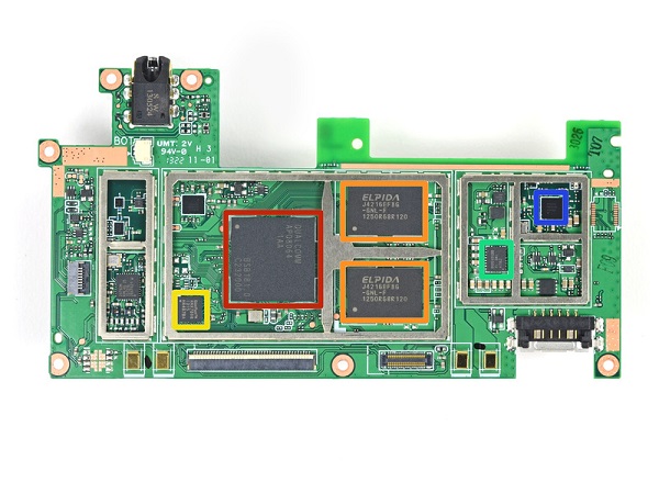 Nexus 7 componenti hardware