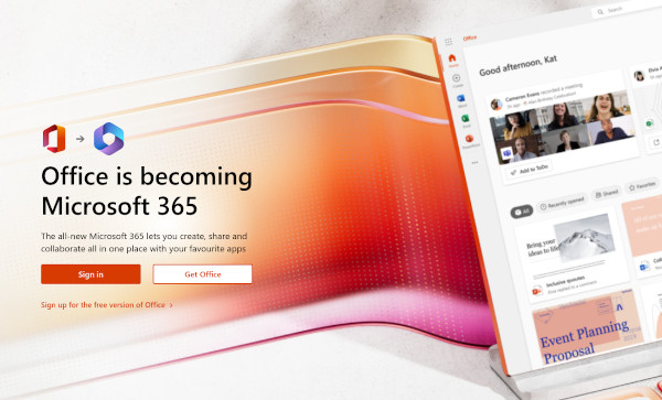 Microsoft Office diventa Microsoft 365
