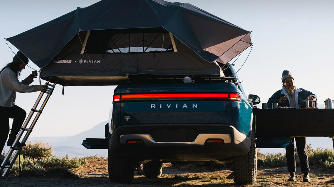 Rivian Camping