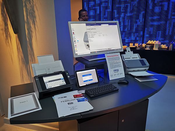 PFU ICC8 Fujitsu scanner