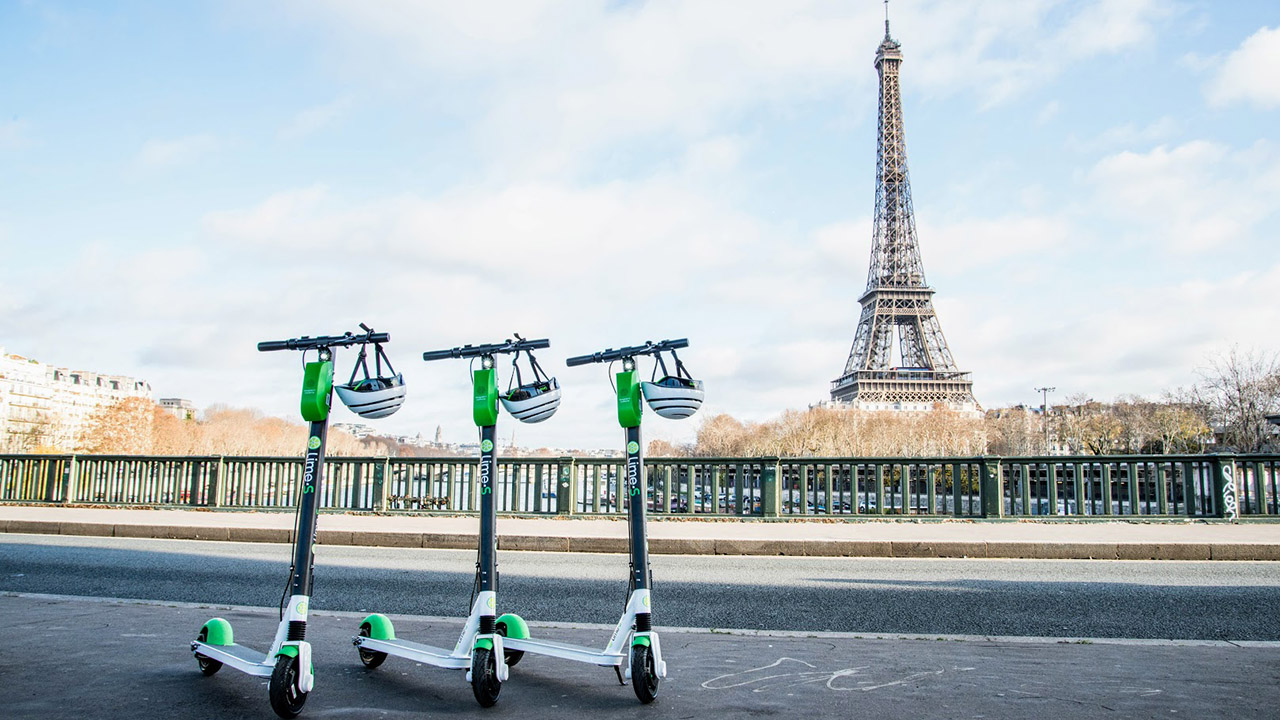 Paris stop e-scooter