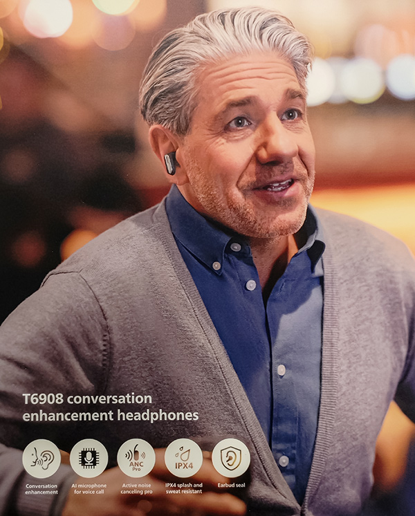 Philips Sound T6908 'Conversation Enhancement Headphone