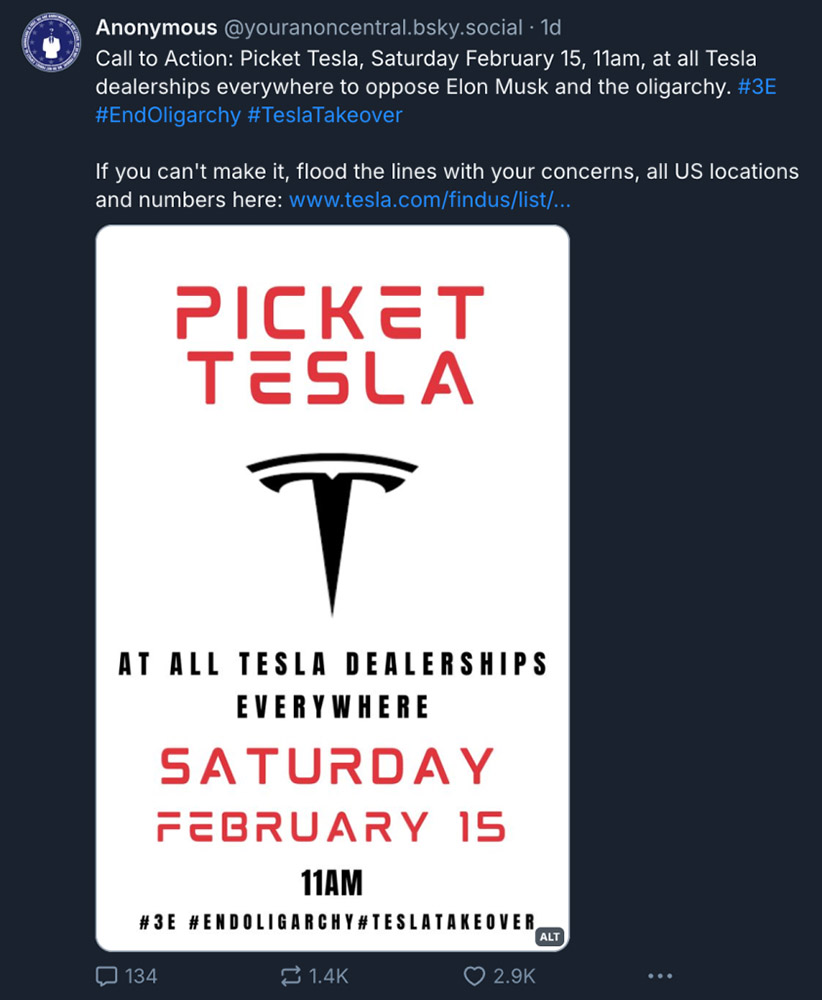 Tesla Takeover